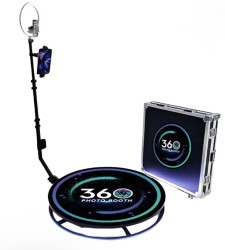 360 photo machine with photo booth